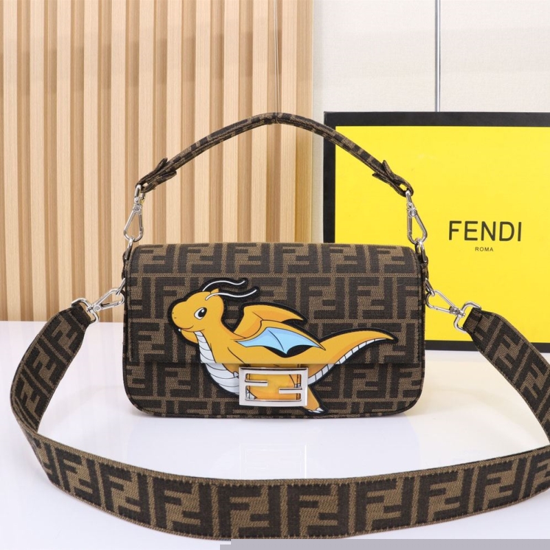 F**di top handle bags